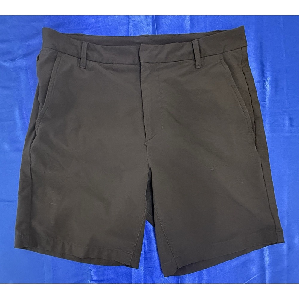 All in Motion Men's 32 Black Golf Performance Shorts 8" Inseam - Extra Pockets